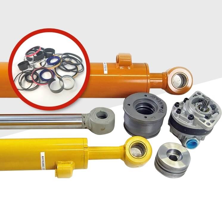 Tornado Hydraulic Cylinder Seal Kit G105528 - Fits Case/Drott 580, 450, 850 Series Loaders & Backhoes