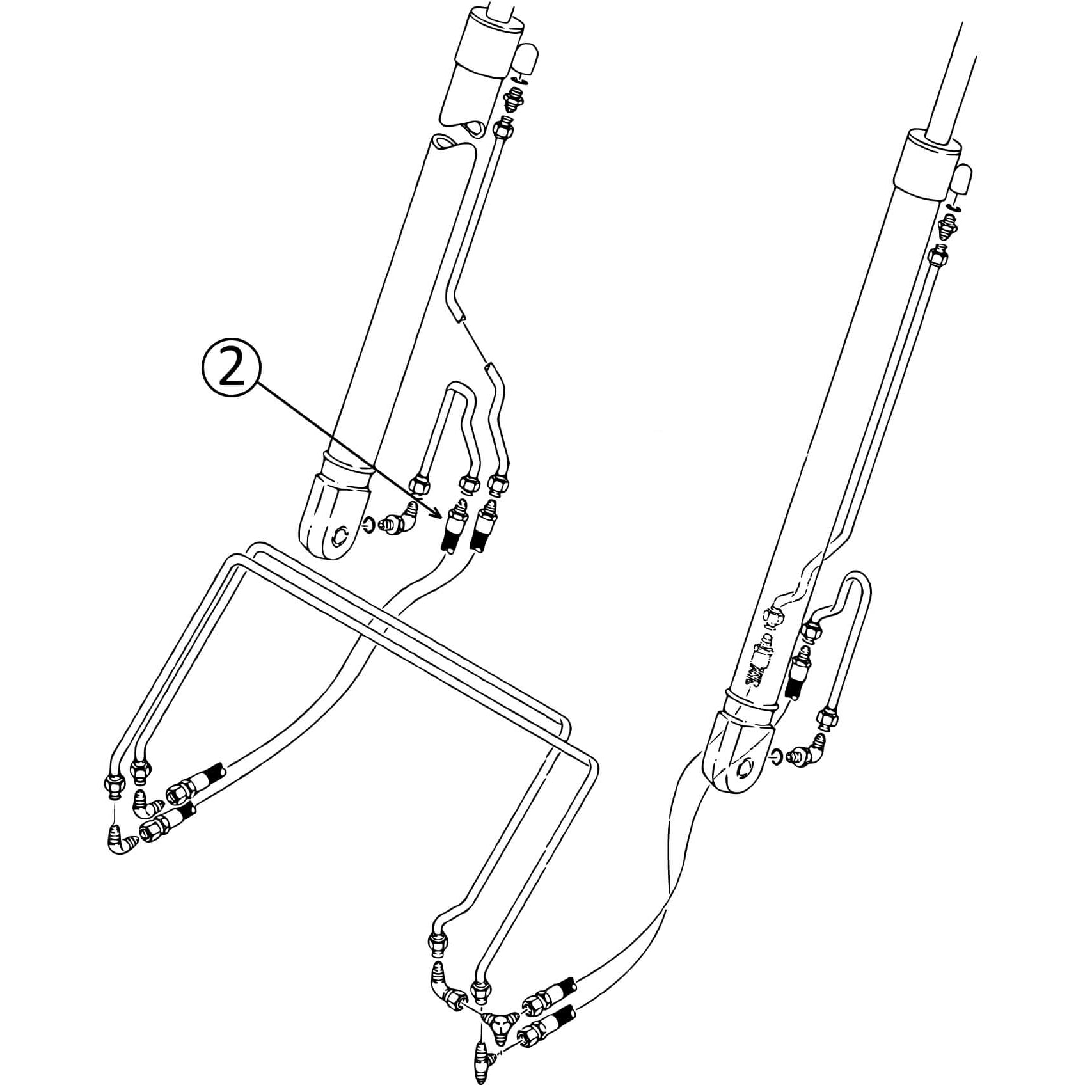 Mazas Tecnocaucho 36 cm enlazables, Indigo