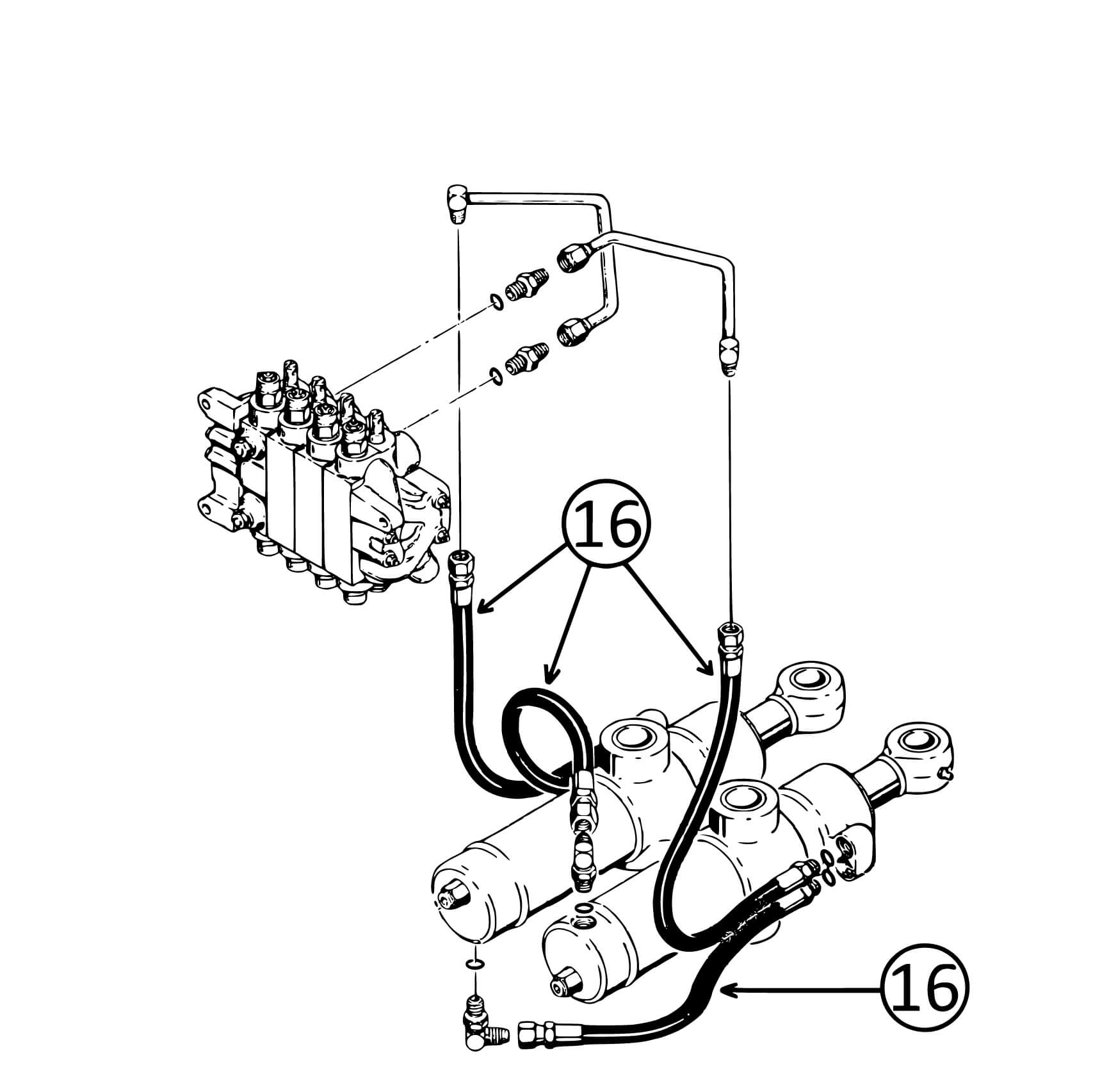 thumbnail image 2 of Foxkits Whole Machine Cylinder Seal Kit For Case 580CK Backhoe Model 33 – Made In USA, MPN 580CK33-WMK 2 of 3