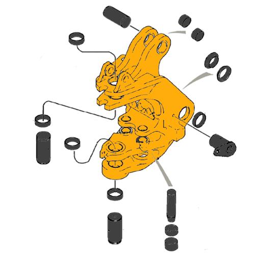 Case 590SL & 590SM Swing Tower Parts | HW Part Store