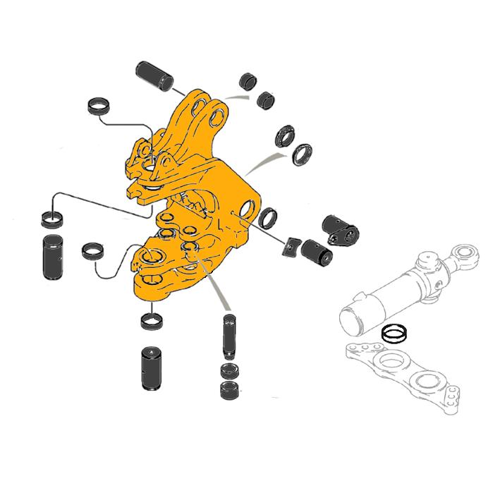 Case 580L & 580M Swing Tower Parts | HW Part Store