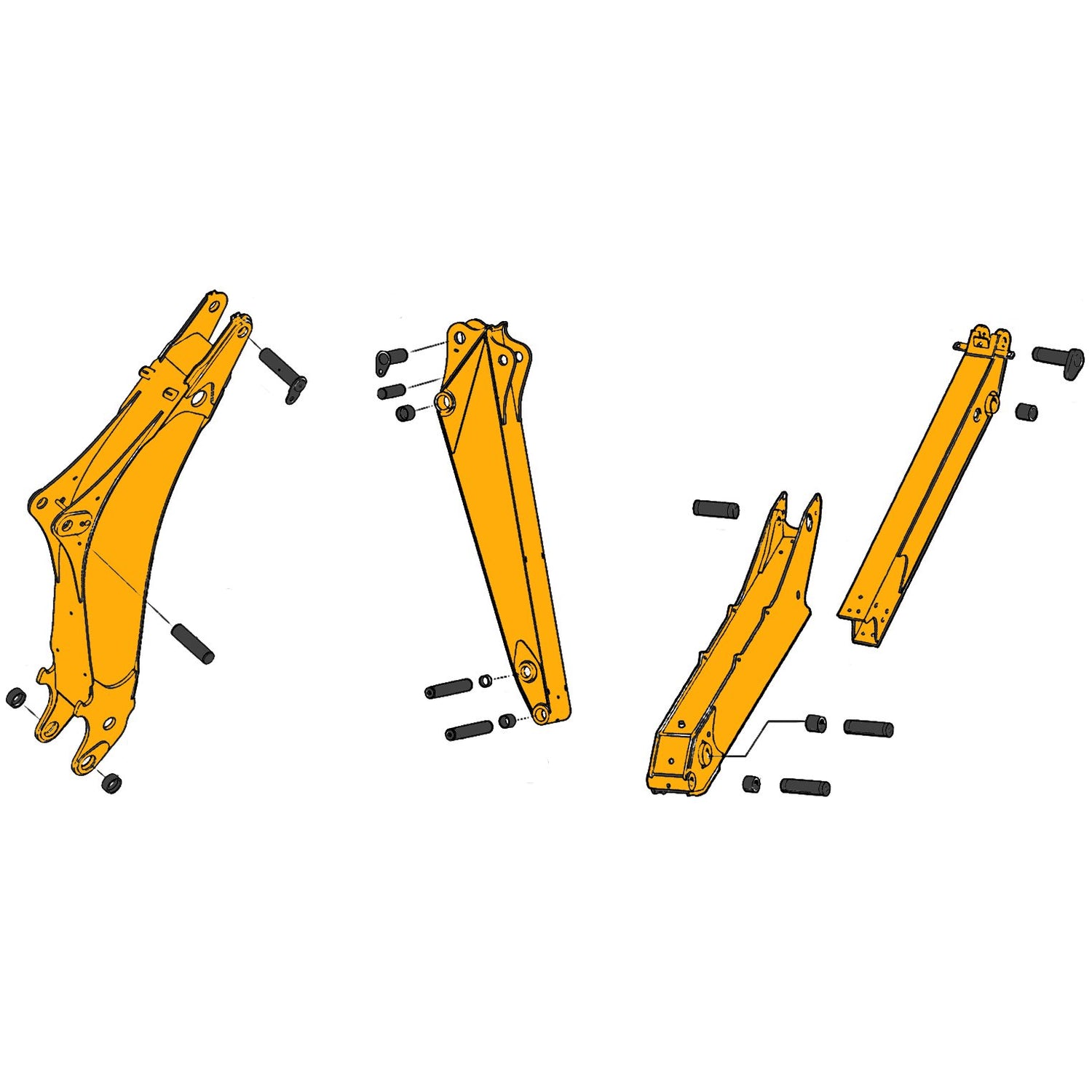 John Deere 410J & 410K Boom & Dipper Parts | HW Part Store
