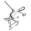 Case 580D & 580SD Hose - Inlet, to Steering Control Valve -