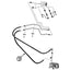 Bobcat 953 Hose -At Arm Pivot - In Auxiliary Circuit -