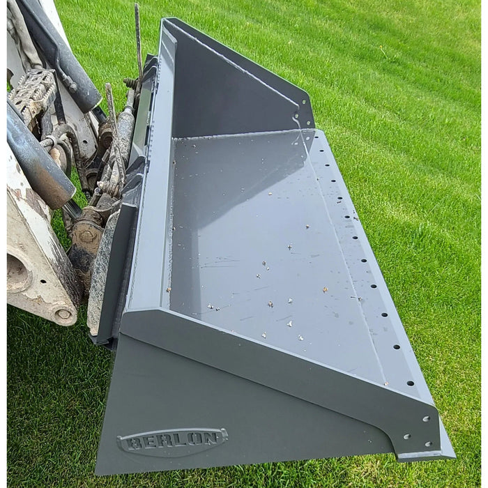 Berlon Low Profile Extended Lip Skid Steer Bucket | HW Part Store