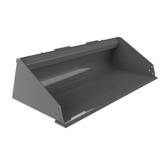 Berlon Low Profile Extended Lip Skid Steer Bucket | HW Part Store