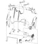 Bobcat S175 & S185 Hose - to R/H Loader Lift Cylinder - Bore End -