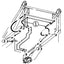 Bobcat 444M & 500 Hose - to Loader Lift Cylinders - Bore End -