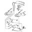 Bobcat 653 Hose - to Loader Lift Cylinders - Bore End -