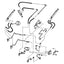 Bobcat 863, 863C, 863F, 863G, & 864 Hose - to L/H Loader Lift Cylinder - Bore End -