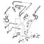 Bobcat 863, 863C, 863F, 863G, & 864 Hose - to Loader Bucket Tilt Cylinder - Rod End -