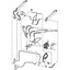Bobcat A220 Hose - to L/H Loader Lift Cylinder - Bore End -