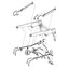 Bobcat S100 Hose - to L/H Loader Bucket Tilt Cylinder -