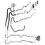 Bobcat S205 Hose - At Arm Pivot - In Auxiliary Circuit -