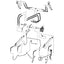 Bobcat S220 Hose - to Loader Valve -