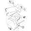 Bobcat S450 Hose - to R/H Loader Lift Cylinder - Rod End -
