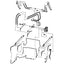 Bobcat T250 Hose - Along Arm - to Loader Bucket Tilt Cylinders -