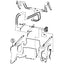 Bobcat T250 Hose - to Loader Lift Cylinders - Rod Ends -
