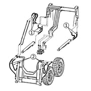 Bobcat 371 Whole Loader Hose Kit w/ Free Tool | HW Part Store