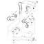 Bobcat 753, 753C, 753F, & 753G Hose - to Loader Lift Cylinders - Bore End -