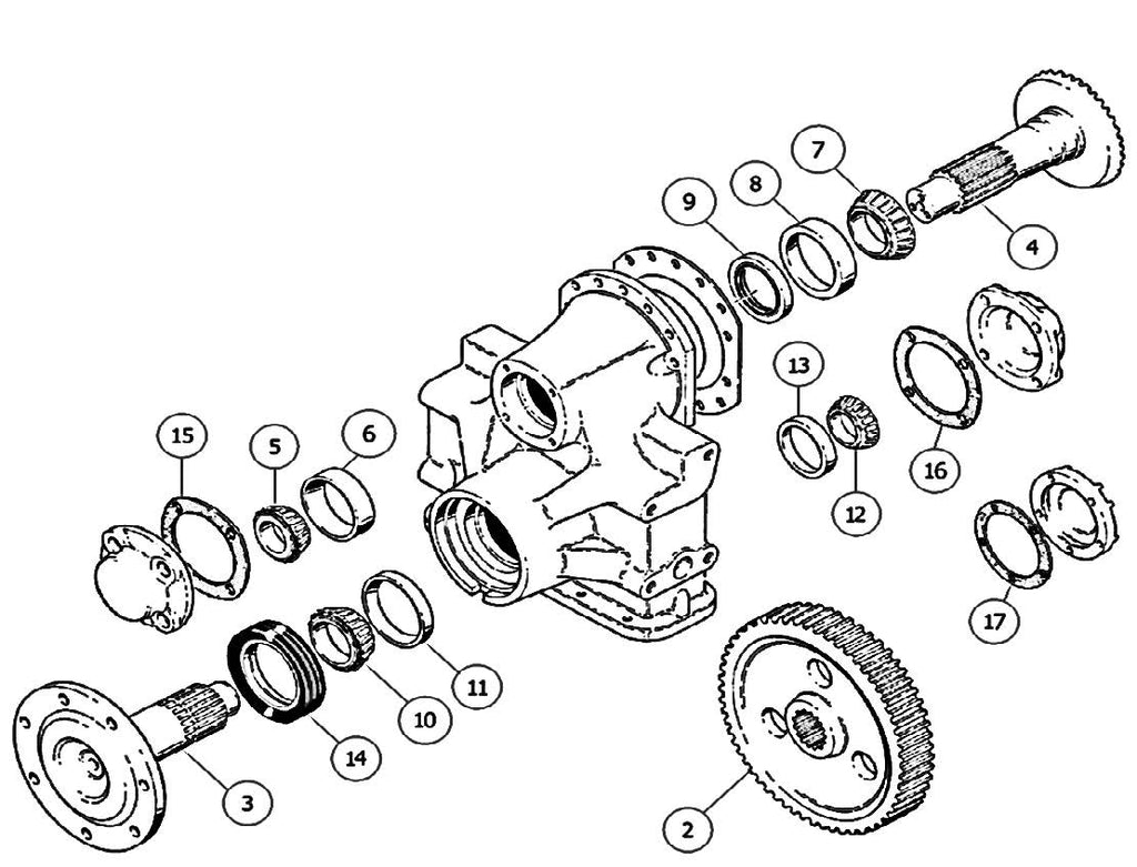 Case 450C & 455C Dozer/Loader Final Drive Parts