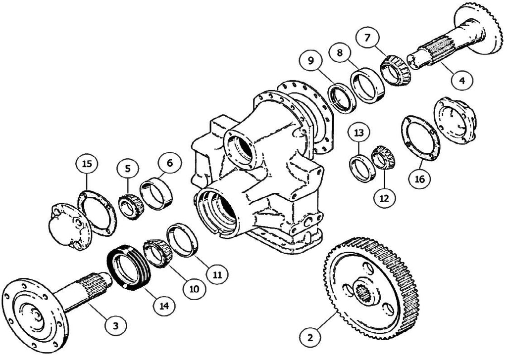 Case 650 & 650G Final Drive Parts