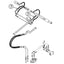 Case 1838 Hose - to Loader Bucket Tilt Cylinder - Rod Ends -