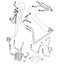 Case 580SK Hose - Loader Valve to Steering Valve -