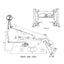 Cat 216, 226, & 228 Hose - At Pivot - in Tilt Cylinder Circuit - Type 2 -