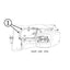Cat 247 Hose - to Loader Lift Cylinders -