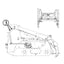 Cat 247 Hose - At Pivot - in Tilt Cylinder Circuit -