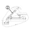 Cat 257 Hose - to Loader Lift Cylinders - Rod Ends -