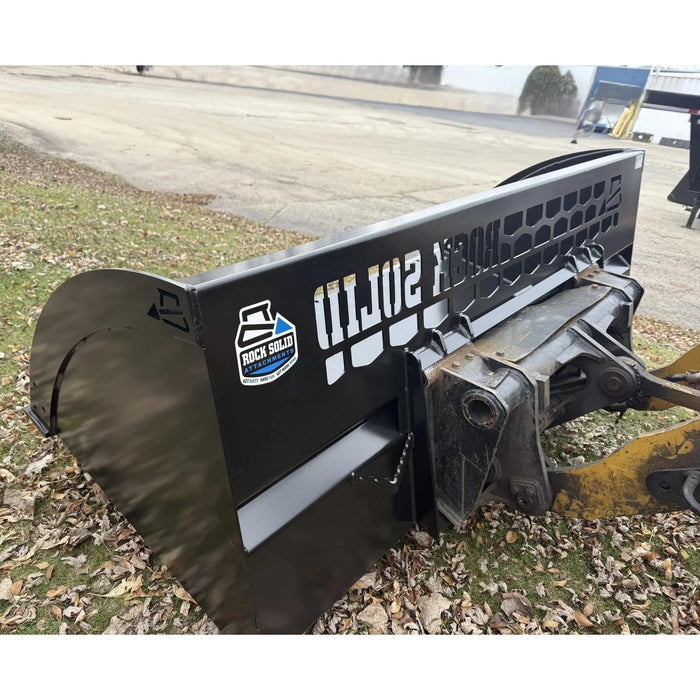 Rock Solid Heavy Duty High Capacity Skid Steer Bucket | HW Part Store