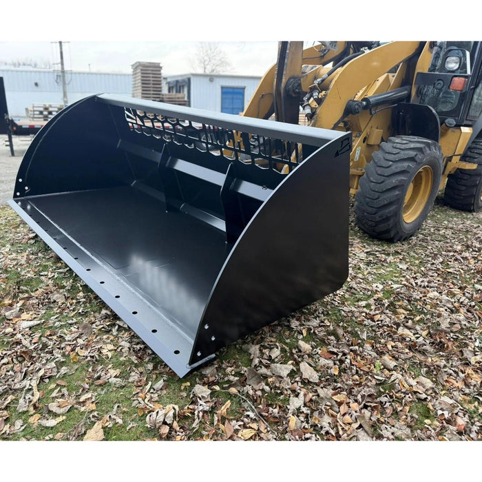 Rock Solid Heavy Duty High Capacity Skid Steer Bucket | HW Part Store