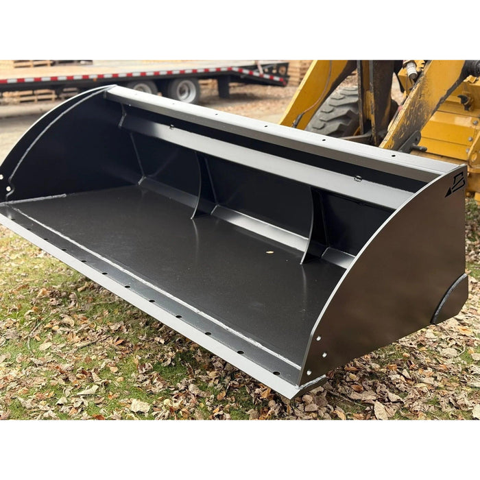 Rock Solid Heavy Duty Low Profile Utility Skid Steer Bucket | HW Part Store