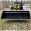 Rock Solid Heavy Duty Low Profile Utility Skid Steer Bucket | HW Part Store