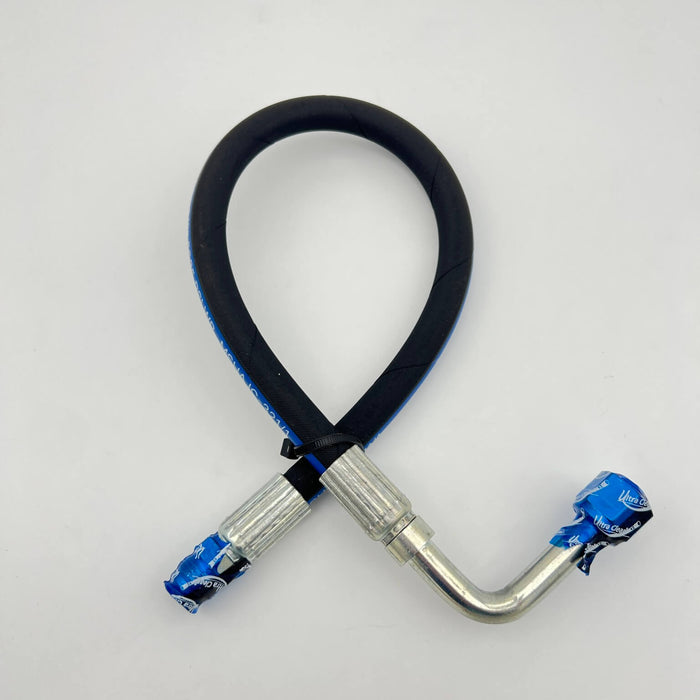 Case 70XT Hose - At Pivot - to Loader Tilt Cylinders - Rod Ends -