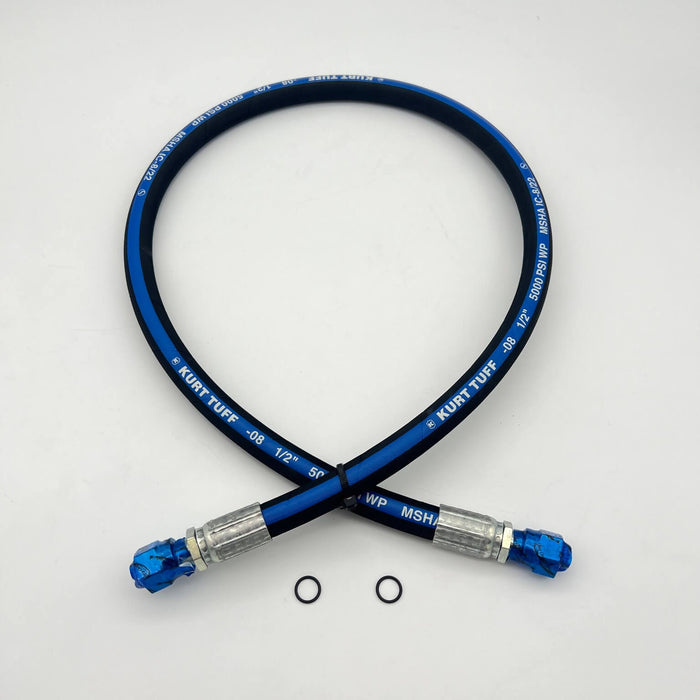 John Deere 300D & 310D Hose - from Valve to Lines for Dipper Cyl - s/n: Up to 802199 -