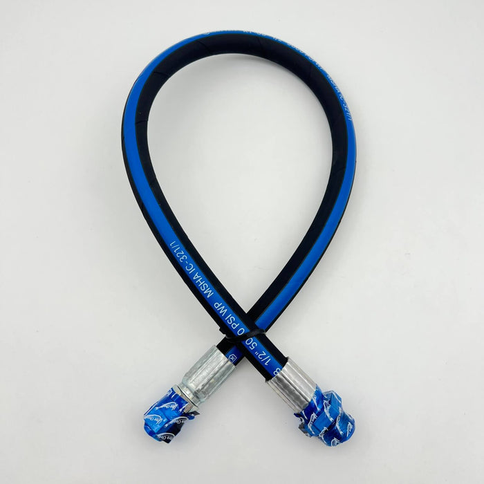 Case 580CK Hose - Late Model Outriggers with 90 Elbow Brazed On | HW Part Store