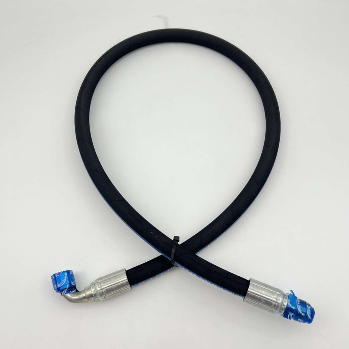 Case 580K Hose - Upper Valve Port to Boom Cylinder Bore End | HW Part Store