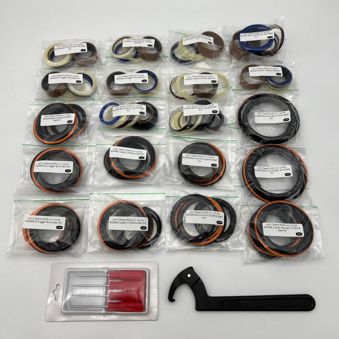 John Deere 310G s/n:Up to 902498 Whole Machine Kit w/ Free Tool & O-Ring Pick Set | HW Part Store