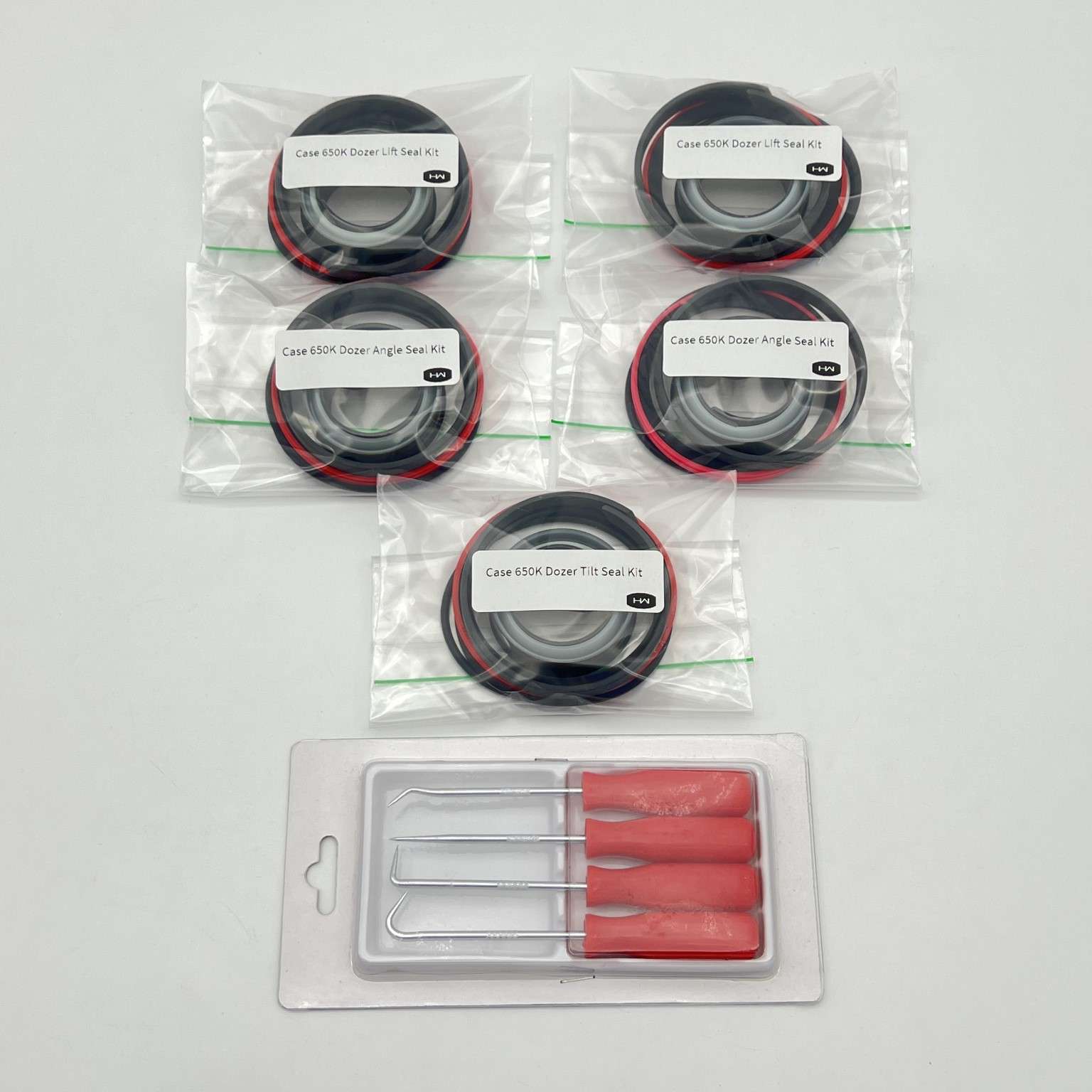 Case 650K Whole Machine Kit w/ Free O-Ring Pick Set