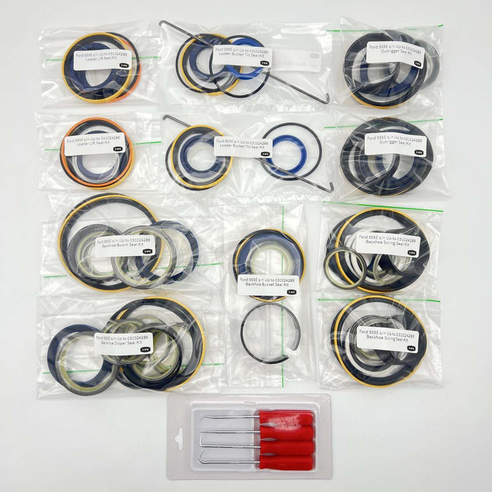 Ford 555E s/n:Up to 031024289 Whole Machine Kit w/ Free O-Ring Pick Set | HW Part Store