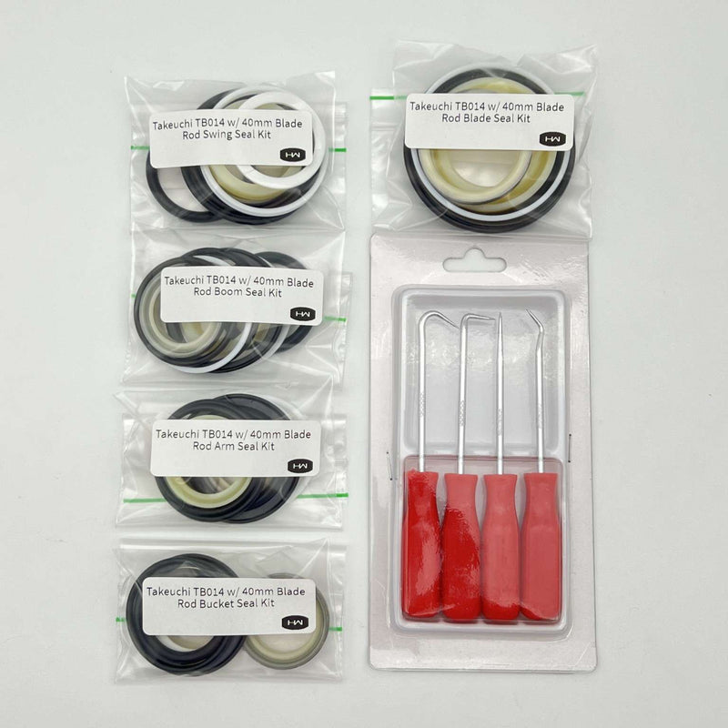 Takeuchi TB014 Mini Excavator Seal Kits | HW Part Store