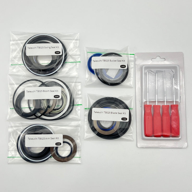 yuking0725様 Takeuchi TB025 Mini Excavator Seal Kits | HW Part Store