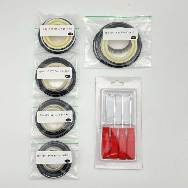 Takeuchi TB035 Mini Excavator Seal Kits | HW Part Store