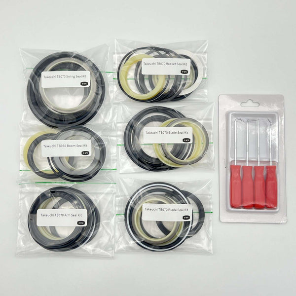 Takeuchi TB070 Mini Excavator Seal Kits | HW Part Store
