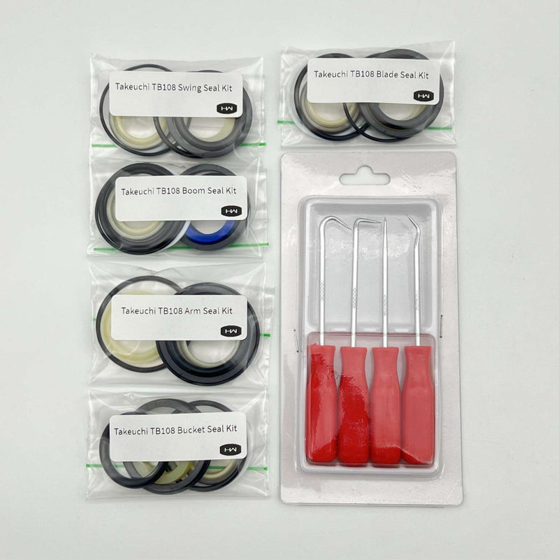 Takeuchi TB108 Mini Excavator Seal Kits | HW Part Store