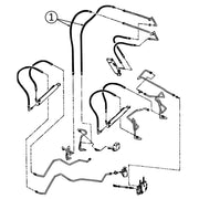 Bobcat 773 Hose - At Pivot to Loader Tilt Cylinder - S/N Group 1 - #1 | HW Part Store