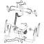 Bobcat 773 Hose - to R/H Loader Lift Cylinder Bore End - S/N Group 2 -